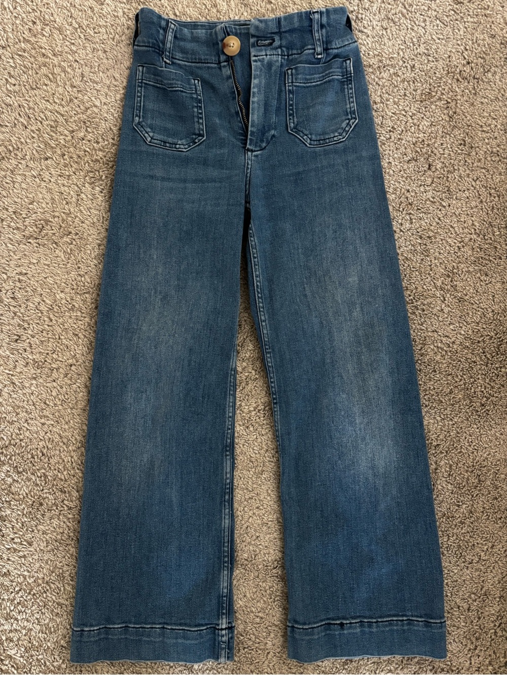 Maeve Dark Blue Bootcut Jeans